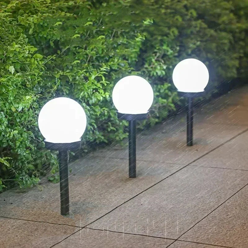 Solar Pathway Globe Lights