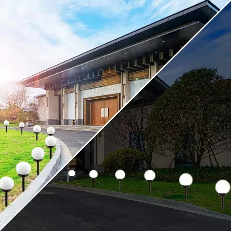 Solar Pathway Globe Lights