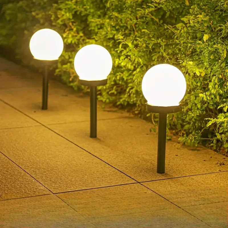 Solar Pathway Globe Lights