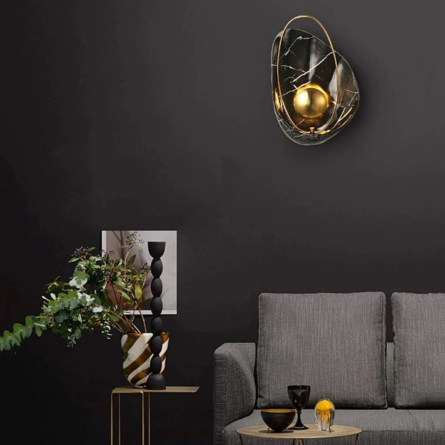 Marble Wall Light Sconce