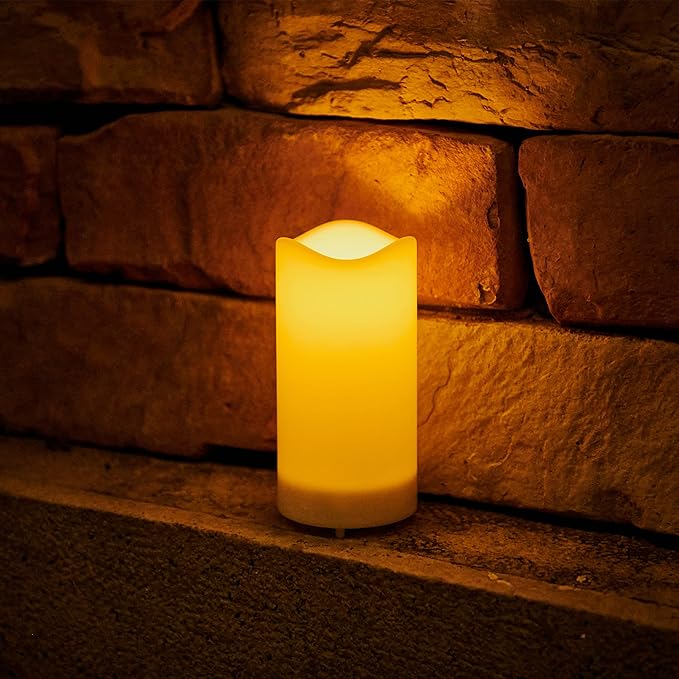 Flameless Melted Candles