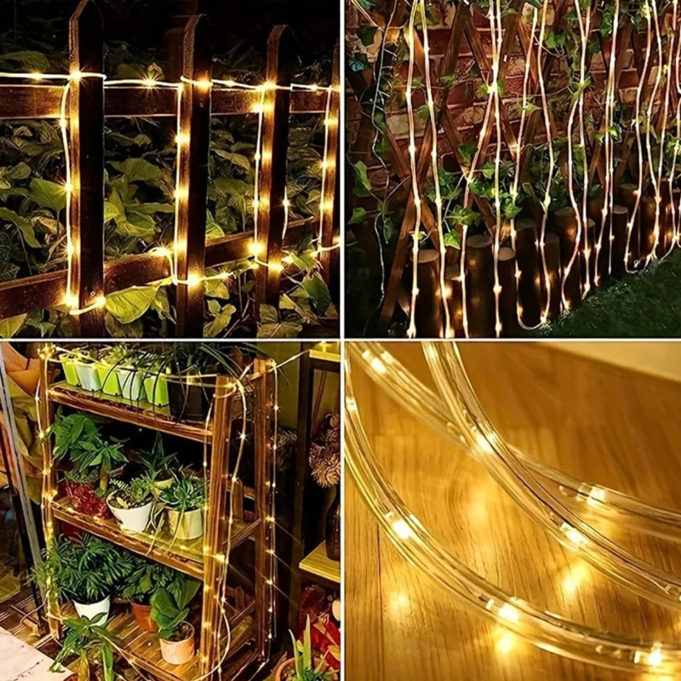 Solar Waterproof LED Rope Lights