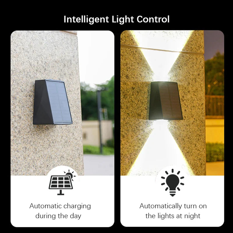 Solar LED Wall Light