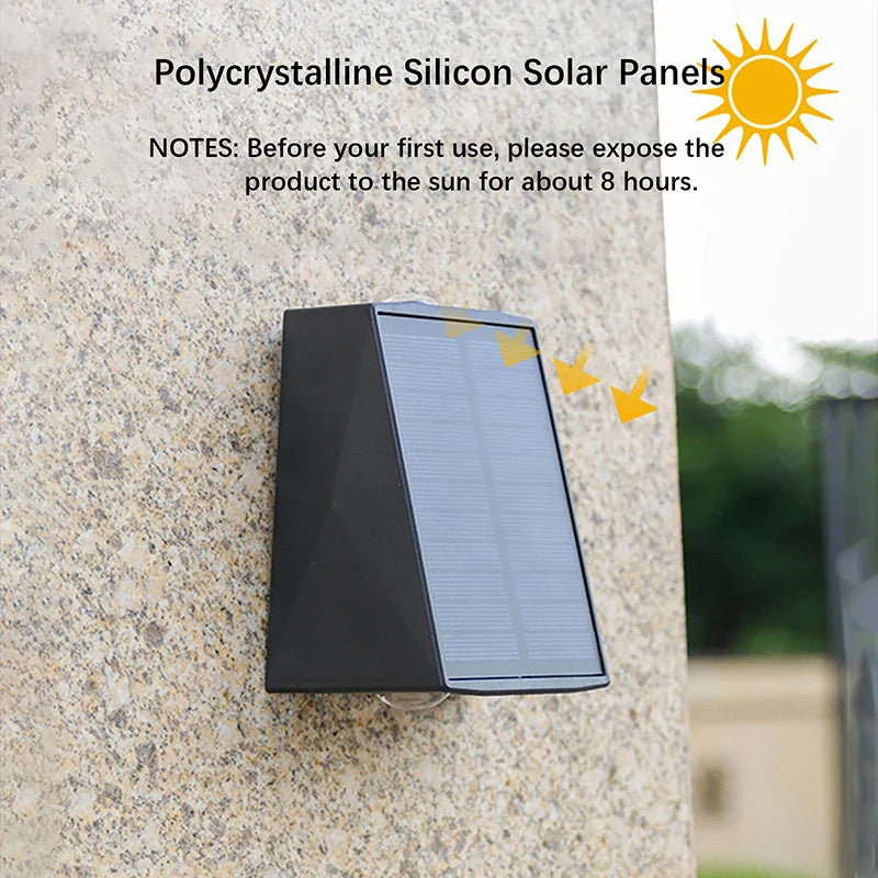 Solar LED Wall Light