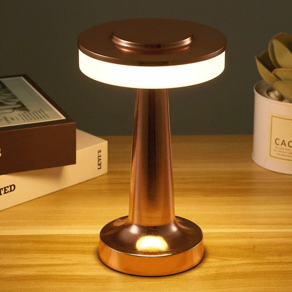 Chrome Table Lamp