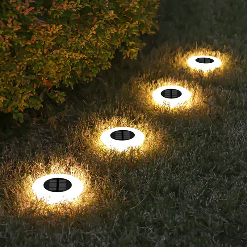 Solar Outdoor Pathway 4-Piece Lights