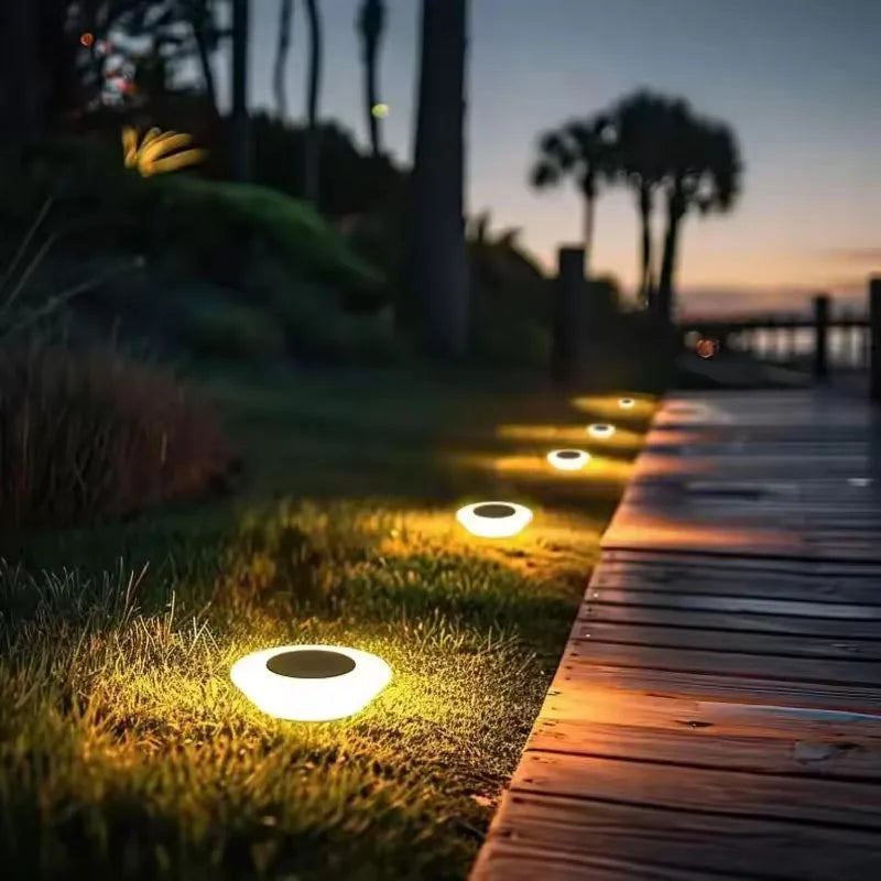 Solar Outdoor Pathway 4-Piece Lights