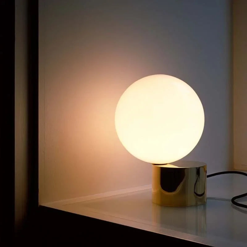 Tilted Globe Light