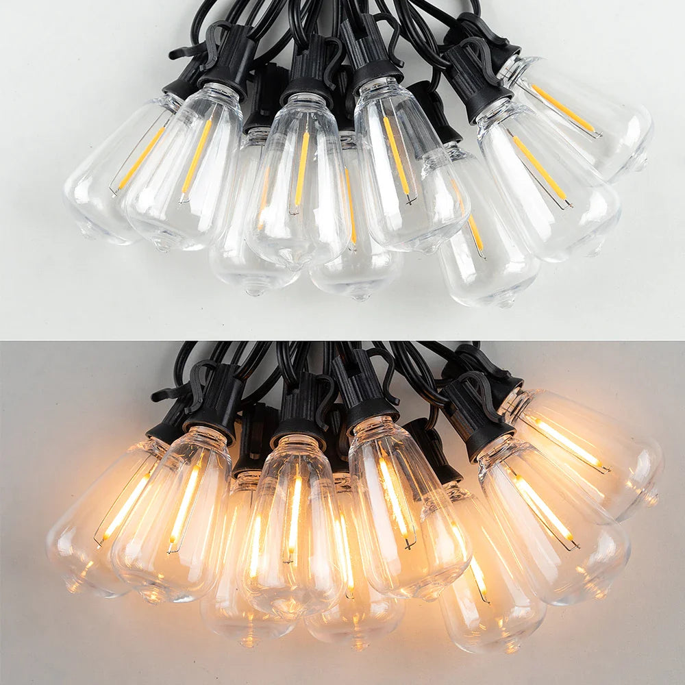 Shatterproof Outdoor String Lights