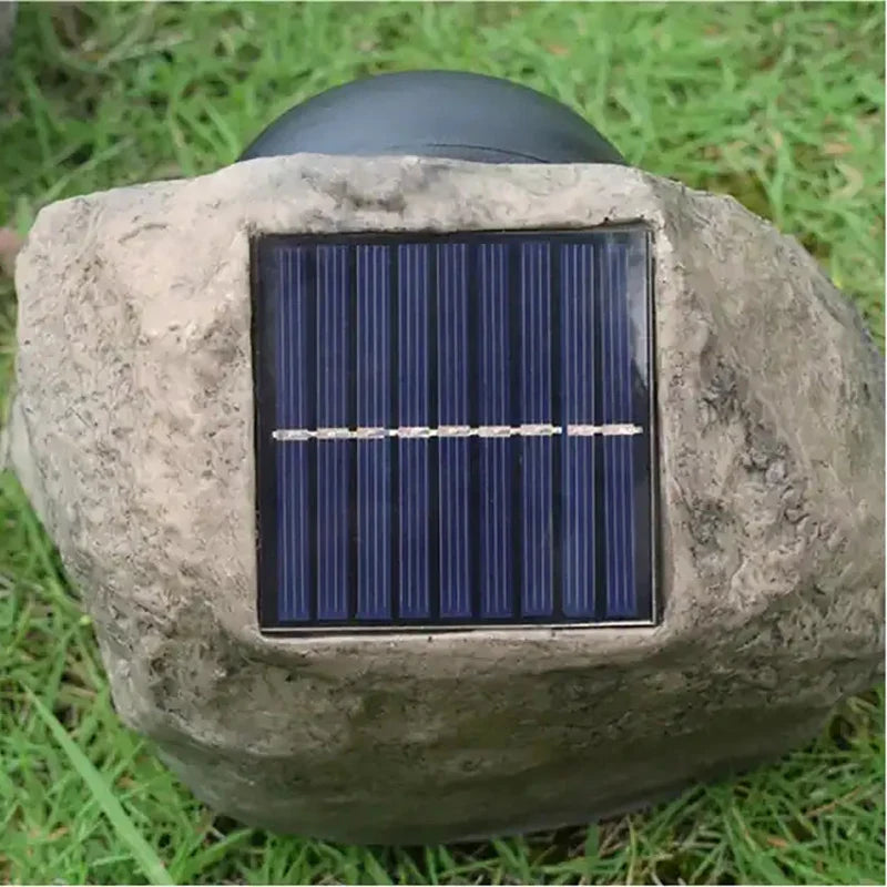 Solar Stone Pathway Lights