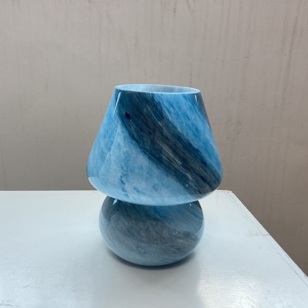 Glass Mushroom Lamp
