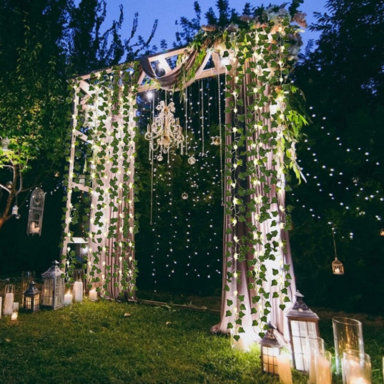 Solar Ivy String Lights