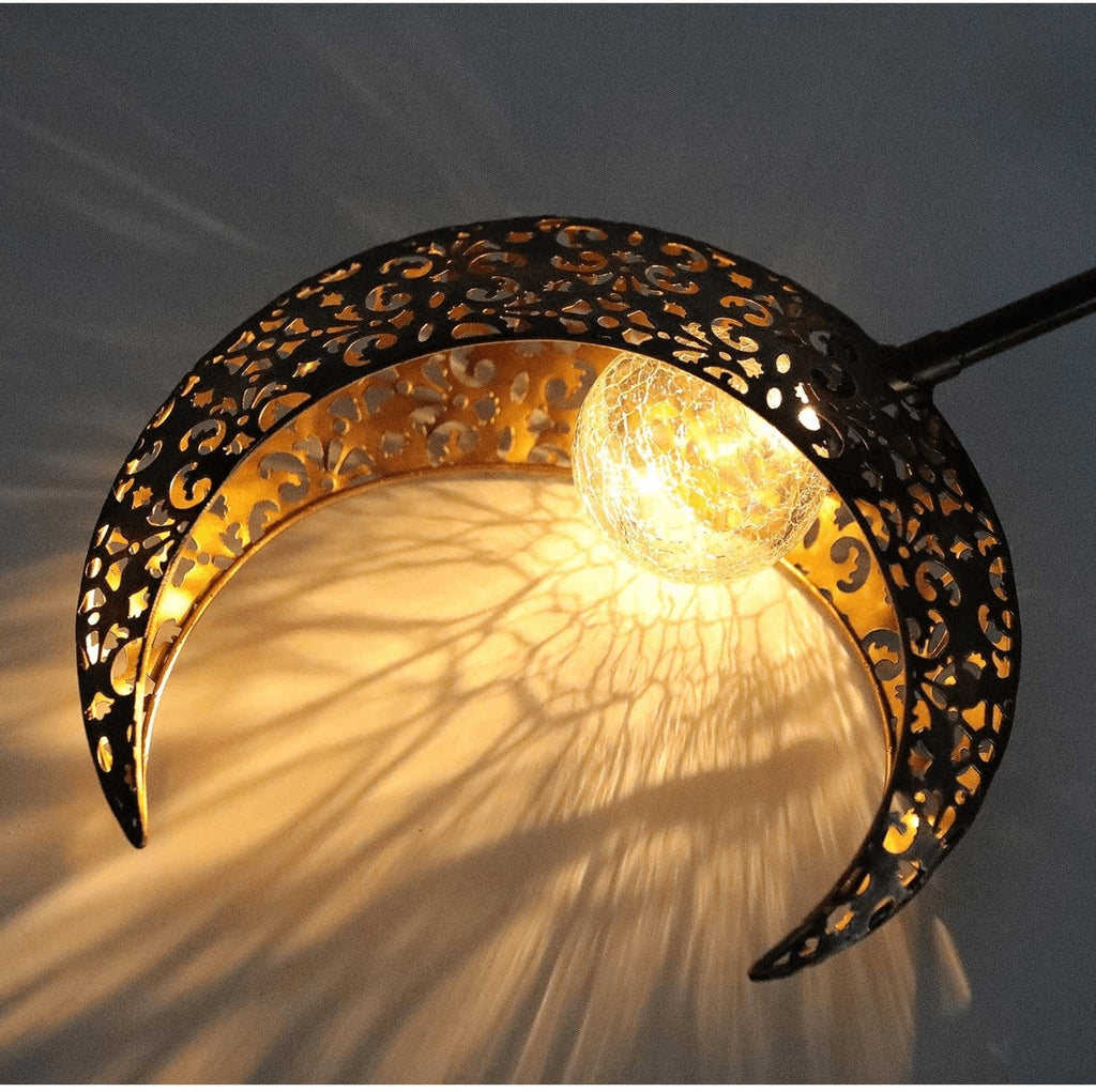 Solar Outdoor Half-Moon Light