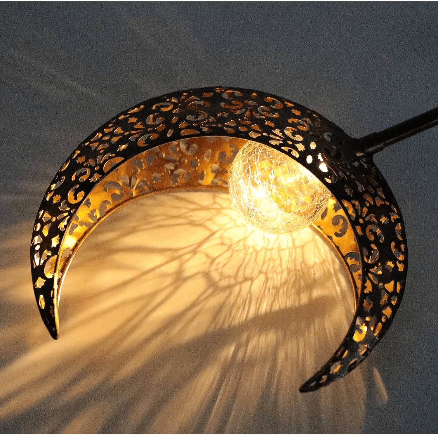 Solar Outdoor Half-Moon Light
